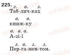 фото задание 225 - § 32. склад. наголос. основні правила переносу - фонетика. орфоепія. графіка. орфографія