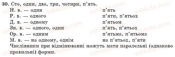 фото задание 30 - § 5. числівник - повторення вивченого в початкових класах