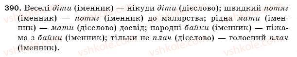 фото задание 390 - § 53. омоніми - лексикологія. фразеологія