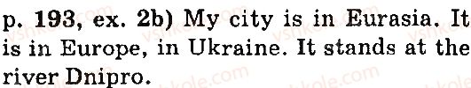 фото задание p193ex2 - unit seven: welcome to the english-speaking world