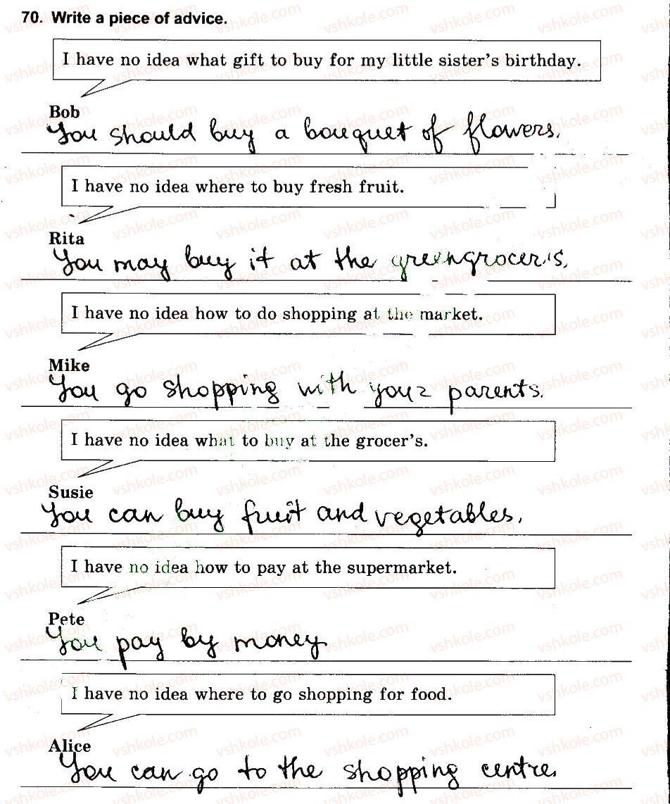 фото задание 70 - unit five: are you good at shopping?