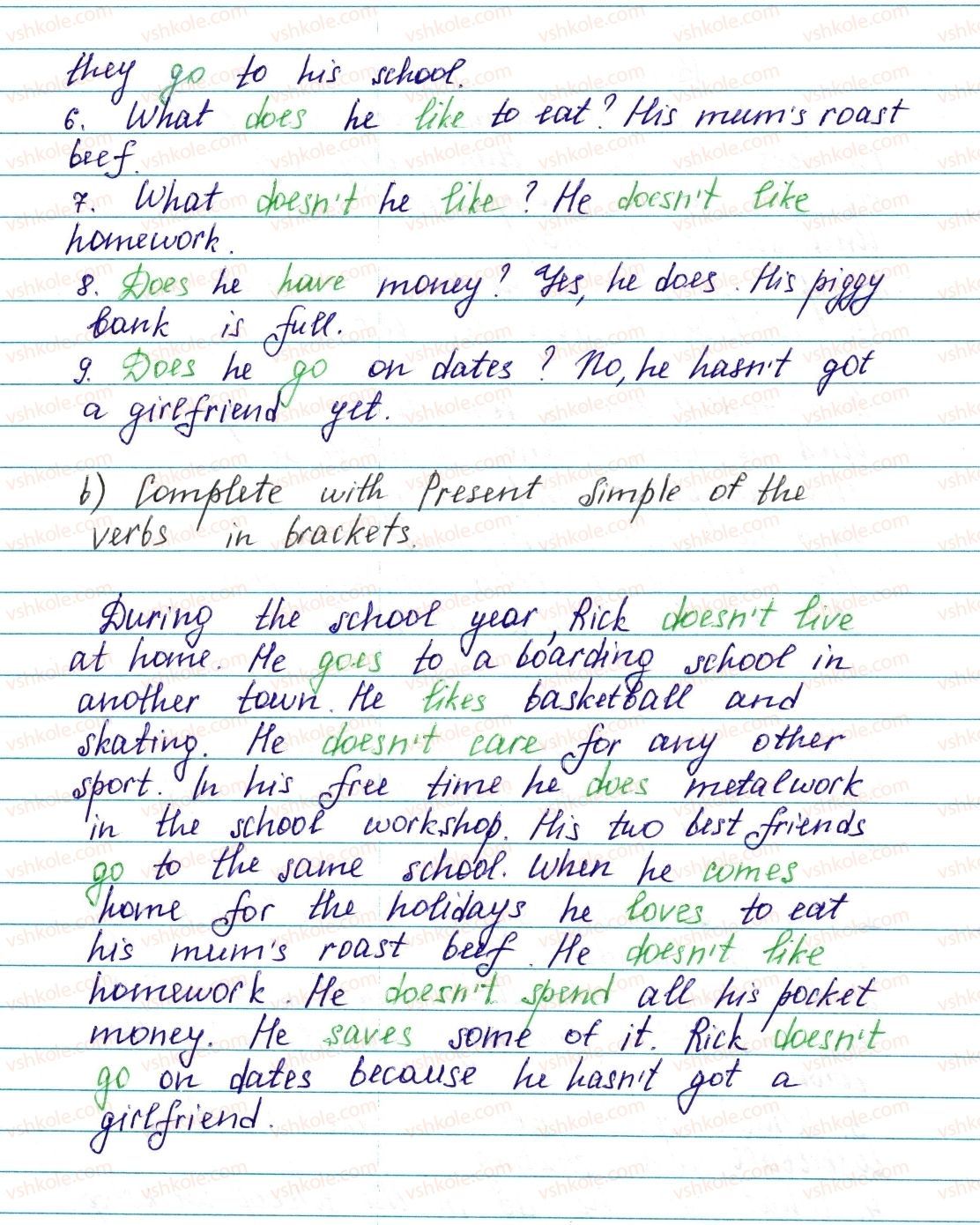 фото задание ex1p17 - lesson 1. they are friends - unit 1. family and friends