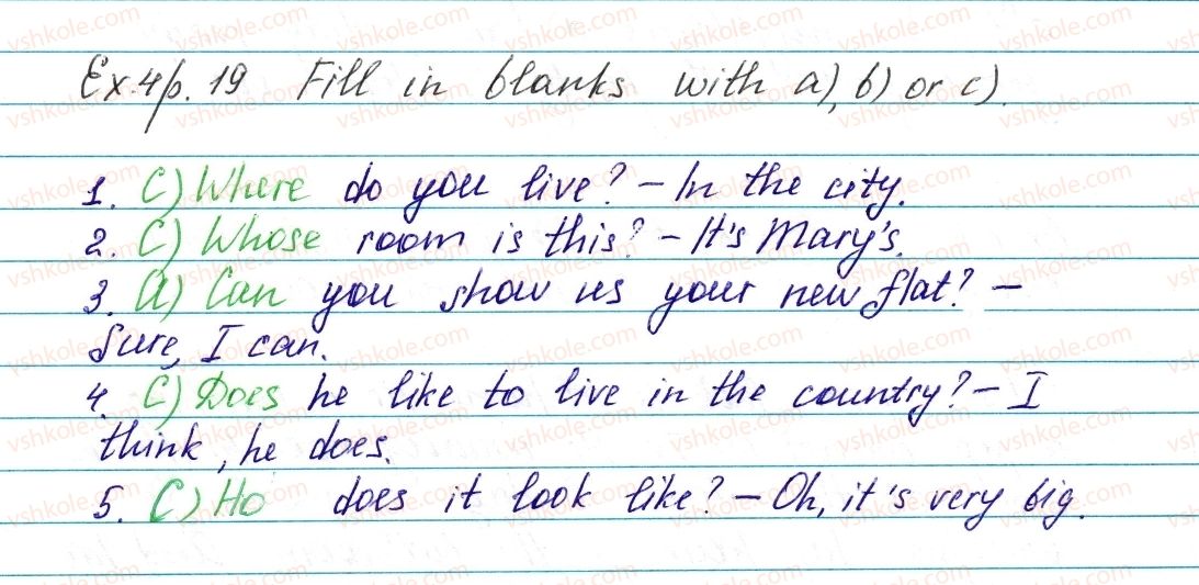 фото задание ex4p19 - lesson 1. they are friends - unit 1. family and friends