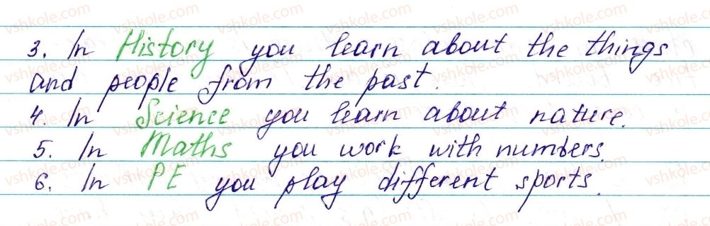 фото задание ex3p49 - lesson 1. my school days - unit 2. school is cool!