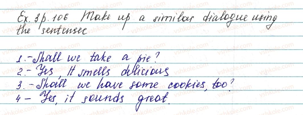 фото задание ex3p106 - lesson 1. yummy! - unit 3. cafes and shops