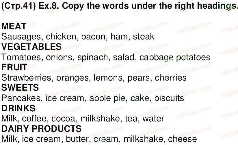 фото задание 8 - lesson 1. yummy! - unit 3. cafes and shops