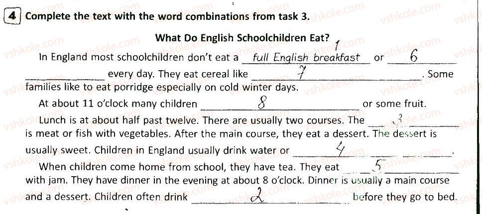 фото задание 4 - lessons 5-6 - food and drinks