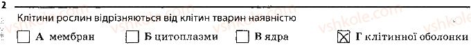 фото задание 2 - будова рослинної і тваринної клітини - тема 1. клітина