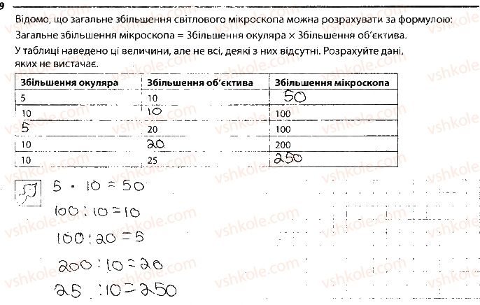 фото задание 9 - клітина. оптичні прилади для дослідження клітин - тема 1. клітина