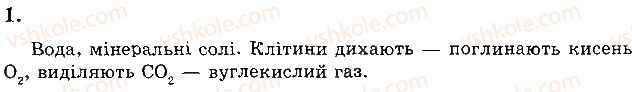 фото задание 1 - варіант 2 - а. завдання відкритого типу - вступ. тема 1. клітина