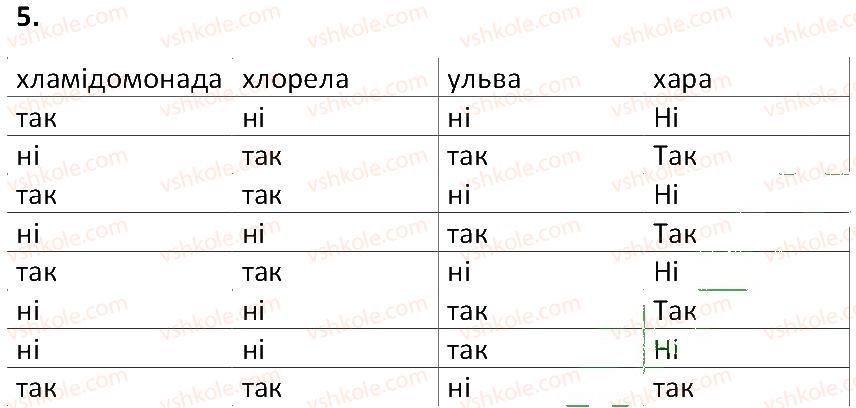 фото задание 5 - § 19. багатоклітинні водорості: ульва, хара - тема 2. одноклітинні організми. перехід до багатоклітинності