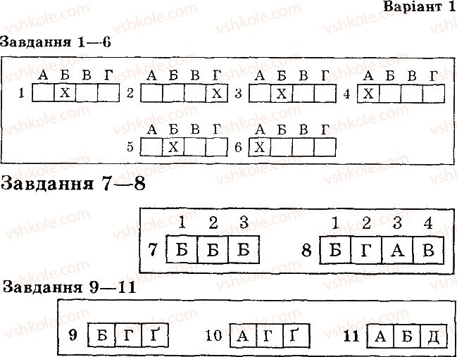 фото задание варіант1 - тематичне оцінювання № 1 - тематичне оцінювання