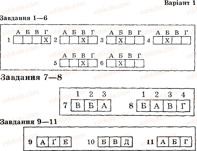 фото задание варіант1 - тематичне оцінювання № 2 - тематичне оцінювання