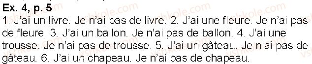 фото задание p5ex4 - leçon 1. tu es déjà en sixième !