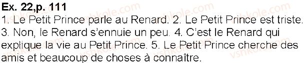 фото задание p111ex22 - leçon 15. a paris