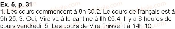 фото задание p31ex5 - leçon 4. une journée idéale
