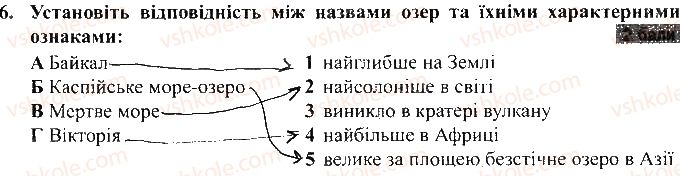 фото задание 6 - варіант 1 - тематичний контроль досягнень № 5 - вкладиш. зошит для тематичного контролю