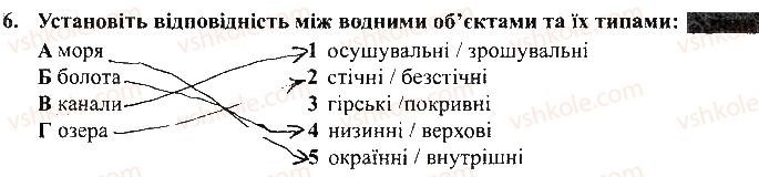 фото задание 6 - варіант 2 - тематичний контроль досягнень № 5 - вкладиш. зошит для тематичного контролю