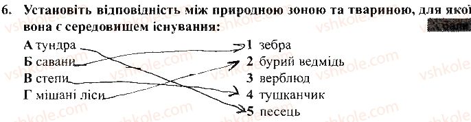 фото задание 6 - варіант 2 - тематичний контроль досягнень № 6 - вкладиш. зошит для тематичного контролю