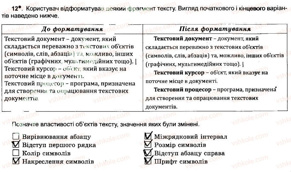 фото задание 12 - форматування символів і абзаців - розділ 4. текстовий процесор