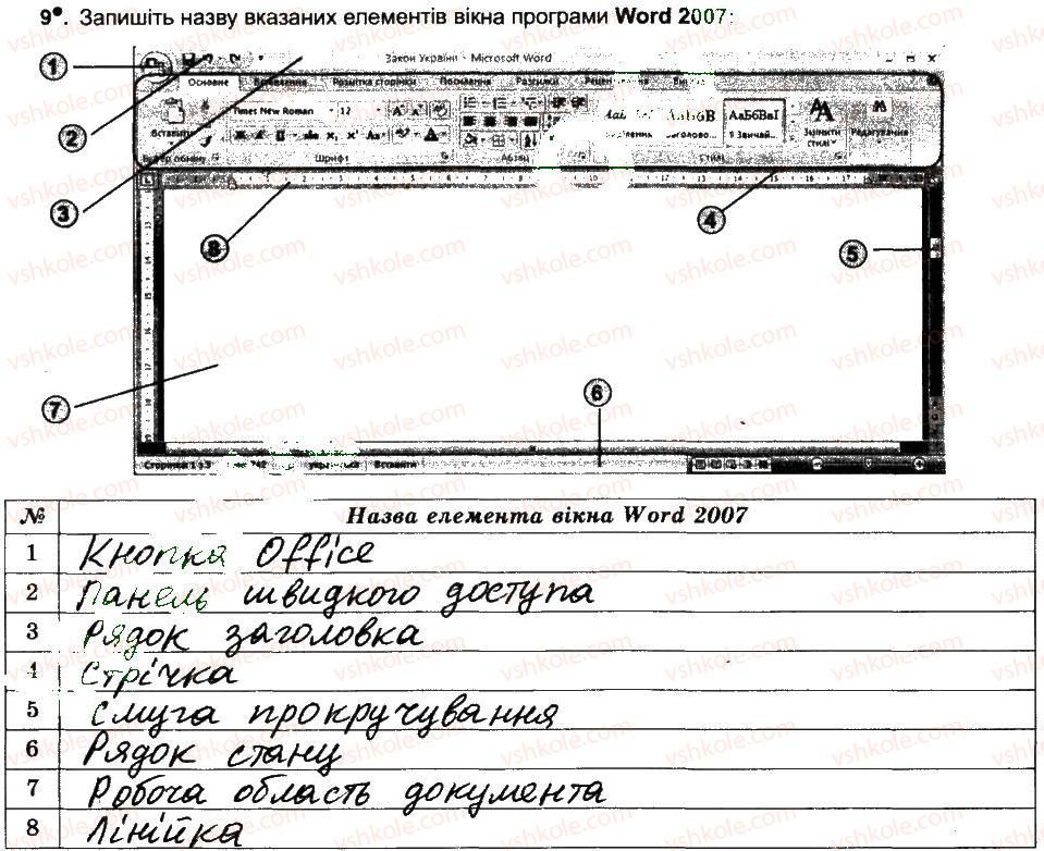 фото задание 9 - текстовий документ. текстовий процесор word - розділ 4. текстовий процесор