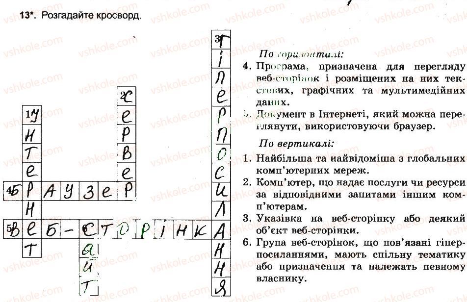 фото задание 13 - глобальна мережа інтернет, її служби. всесвітнє павутиння - розділ 5. комп’ютерні мережі