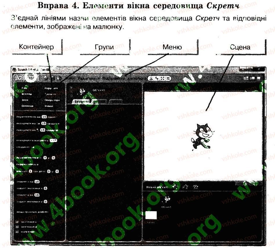 фото задание 4 - 4. середовище виконання алгоритму - розділ 1. алгоритми та їх виконавці