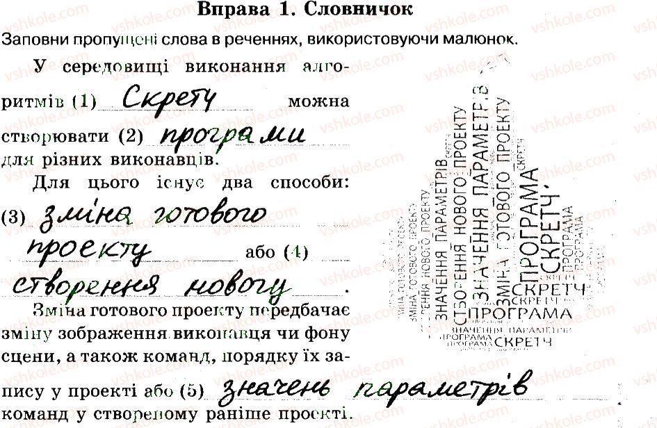 фото задание 1 - 6. створення та виконання алгоритмів у середовищі скретч - розділ 1. алгоритми та їх виконавці