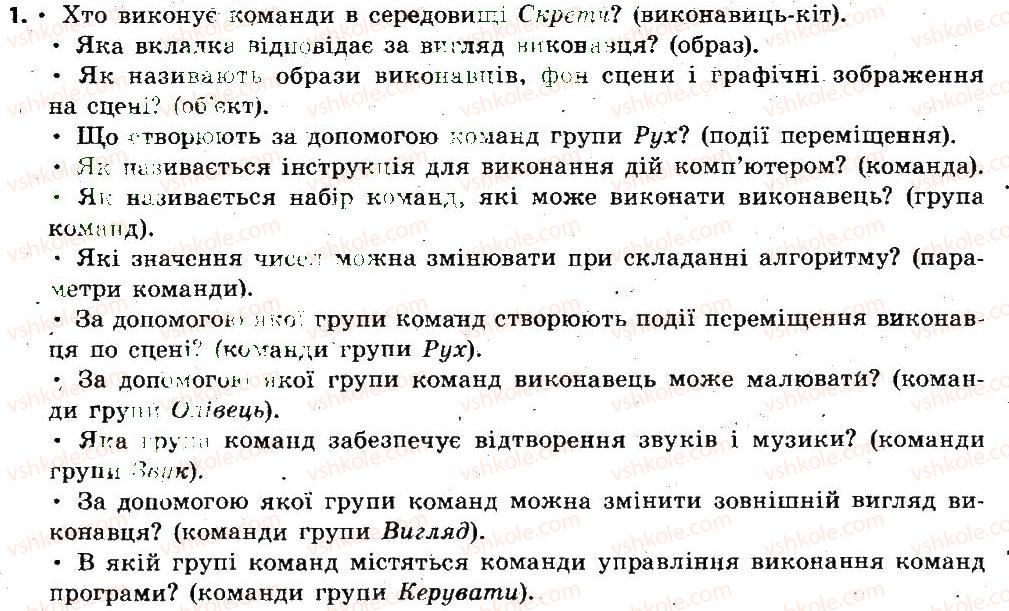 фото задание 1 - 5. виконавці і події в середовищі скретч - розділ 1. алгоритми та їх виконавці