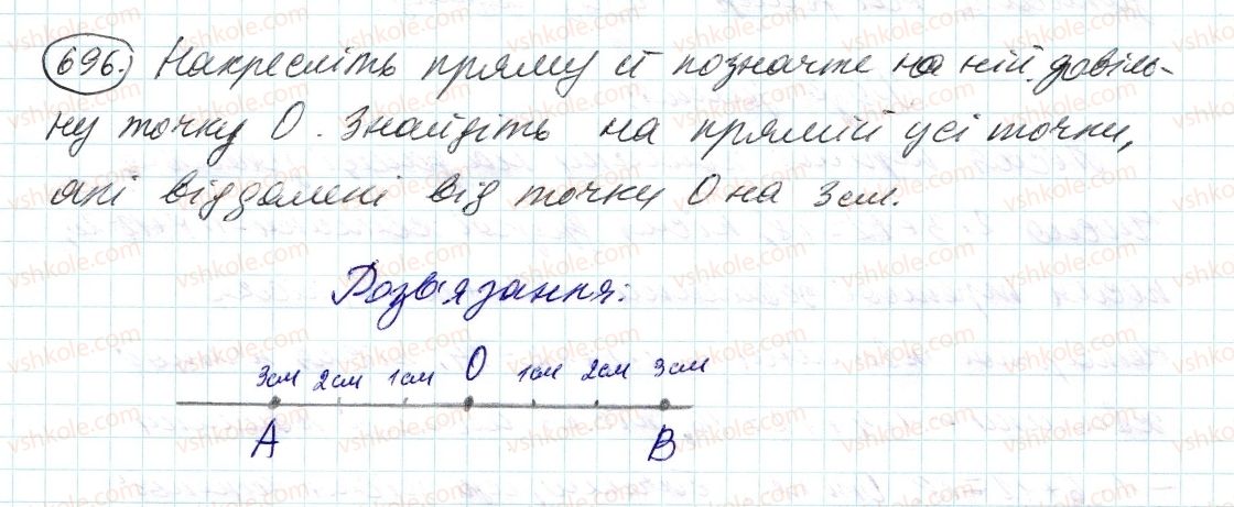 фото задание 696 - 23. поділ числа у заданому відношенні - § 3. відношення і пропорції