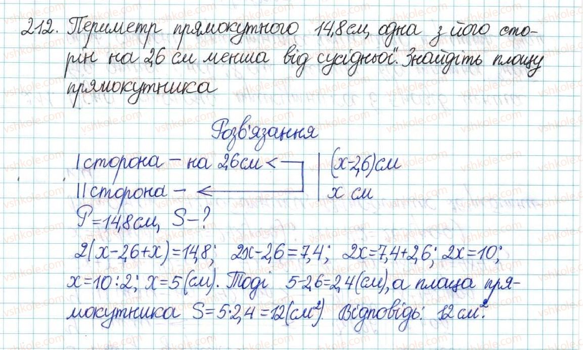 фото задание 212 - варіант 3 - вправи