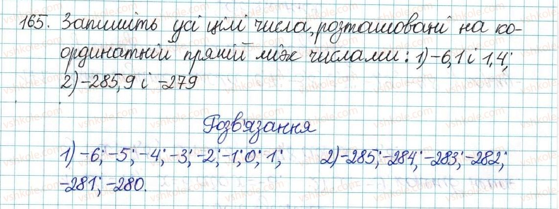 фото задание 165 - варіант 4 - вправи