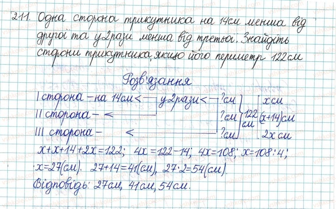 фото задание 211 - варіант 4 - вправи