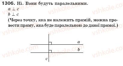 фото задание 1306 - § 38. перпендикулярні й паралельні прямі - раціональні числа