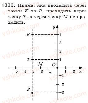 фото задание 1333 - § 39. координатна площина - раціональні числа