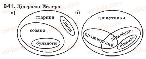 фото задание 841 - § 24. діаграми - відношення і пропорції