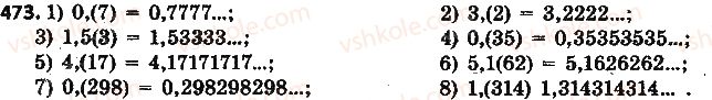 фото задание 473 - § 11. преобразование обыкновенной дроби в десятичную - глава 2. обыкновенные дроби и действия над ними