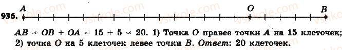 фото задание 936 - § 21. положительные и отрицательные числа - глава 4. рациональные числа и действия над ними