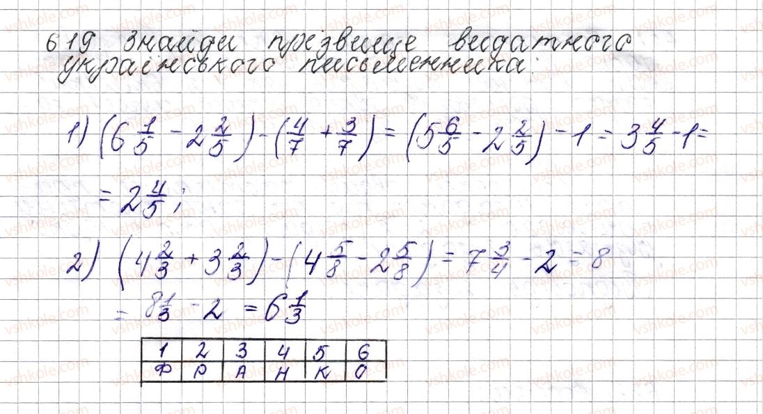 фото задание 619 - § 23. масштаб. знаходження відстаней на карті - розділ 3. відношення і пропорції