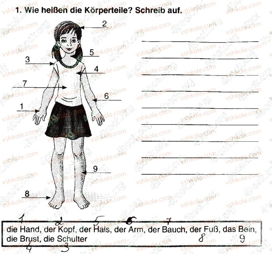 фото задание 1 - stunde 1 - modul 5. der mensch