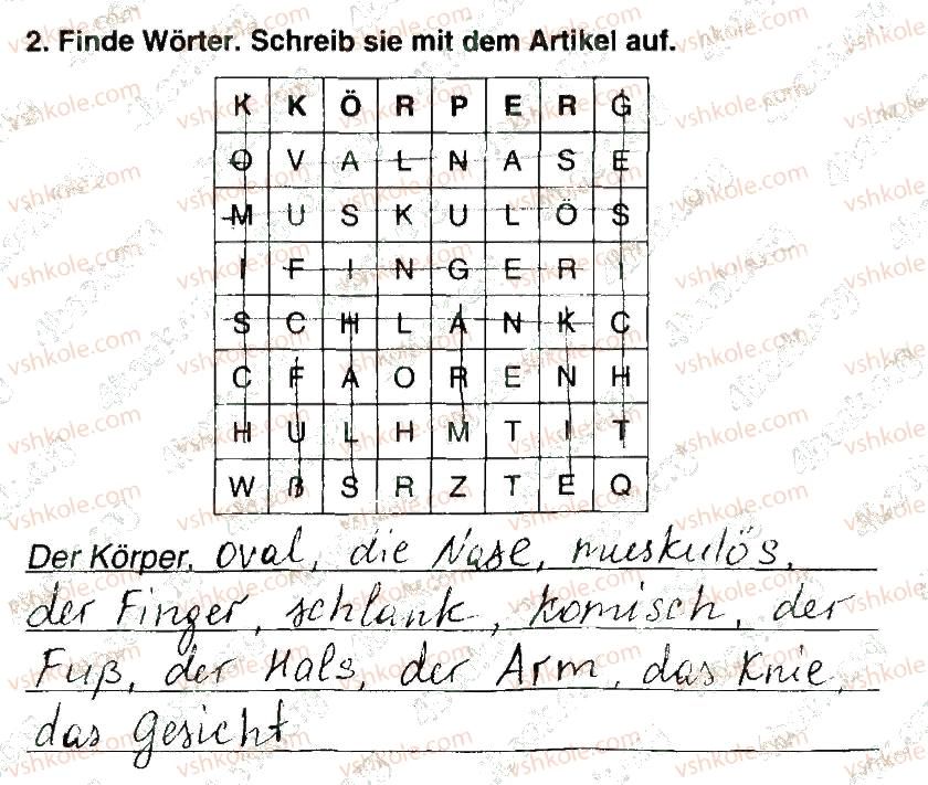 фото задание 2 - stunde 8 - modul 5. der mensch
