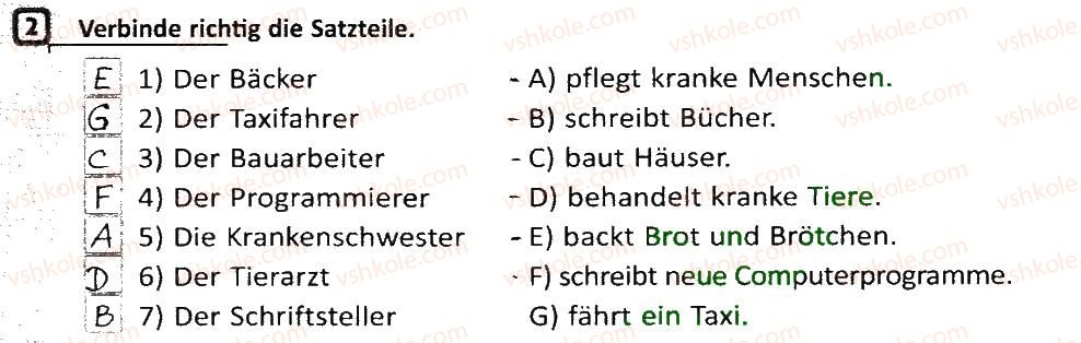 фото задание 2 - stunde: berufe - lektion 1