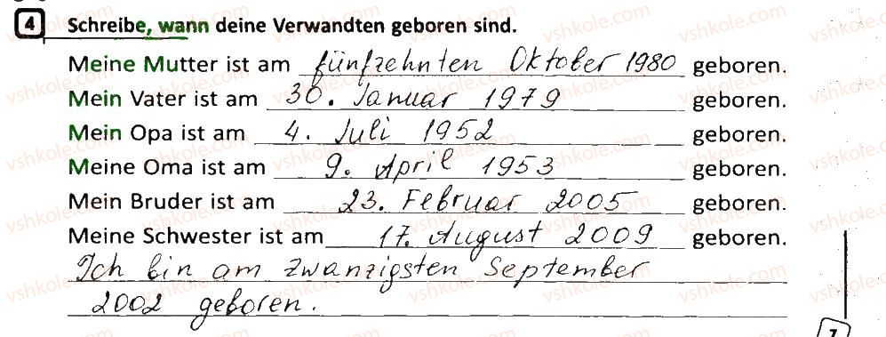 фото задание 4 - stunde: wann bist du geboren? - lektion 1
