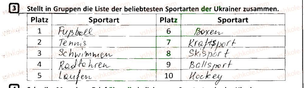 фото задание 3 - stunde: beliebte sportarten - lektion 4