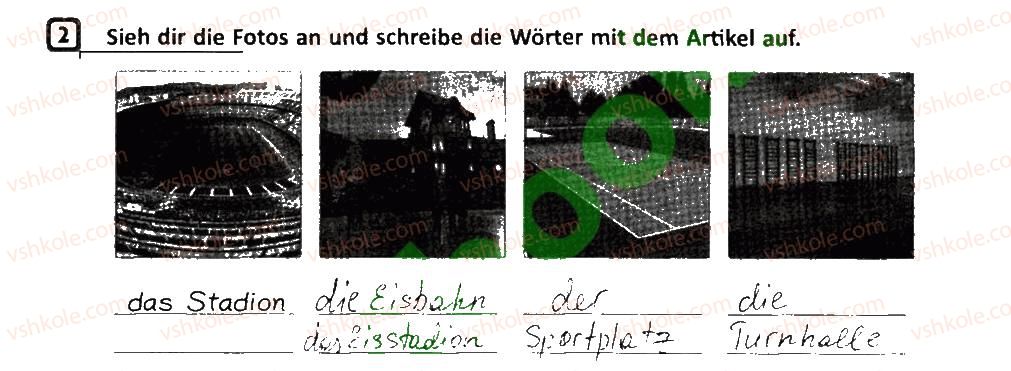 фото задание 2 - stunde: ich treibe gern sport - lektion 4