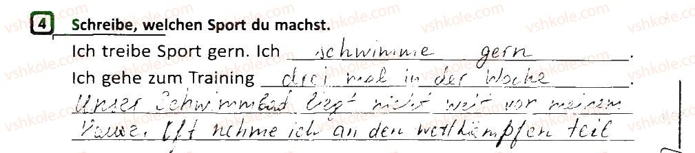фото задание 4 - stunde: ich treibe gern sport - lektion 4