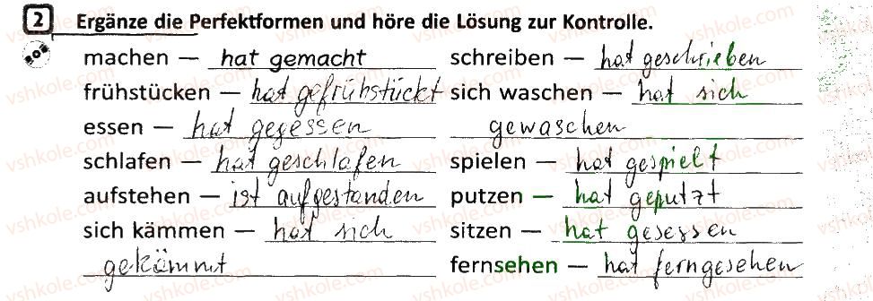 фото задание 2 - stunde: was hast du gestern gemacht? - lektion 5