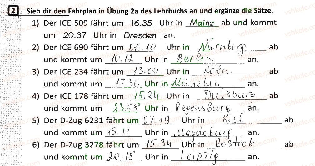 фото задание 2 - stunde: mit dem zug fahren - lektion 6