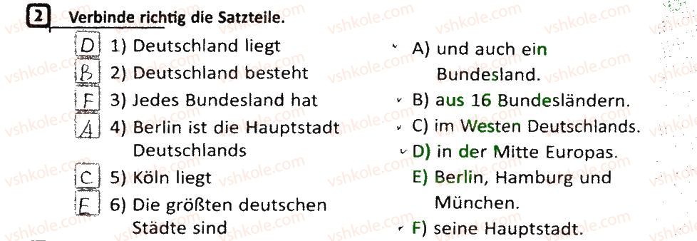 фото задание 2 - stunde: land und leute - lektion 7