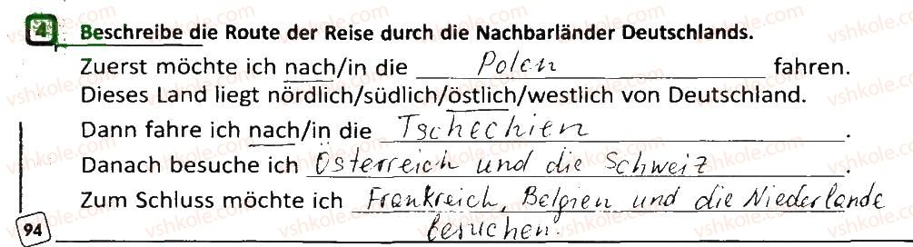 фото задание 4 - stunde: nachbarländer deutschlands - lektion 7